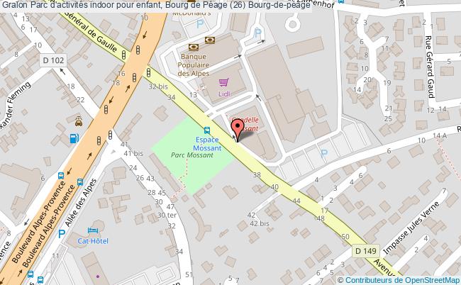 plan Parc D'activités Indoor Pour Enfant, Bourg De Péage (26) Bourg-de-péage Bourg-de-péage