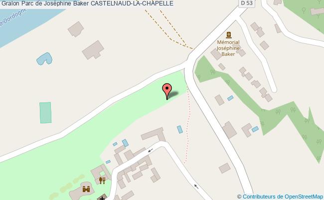 plan Parc De Joséphine Baker Castelnaud-la-chapelle CASTELNAUD-LA-CHAPELLE