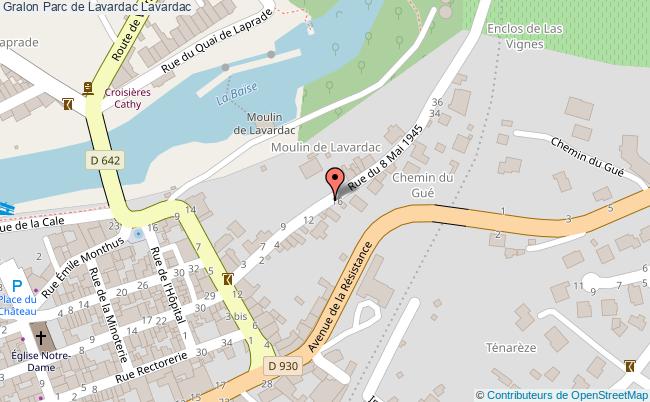 Parc de lavardac Lavardac tourisme Parc / jardin