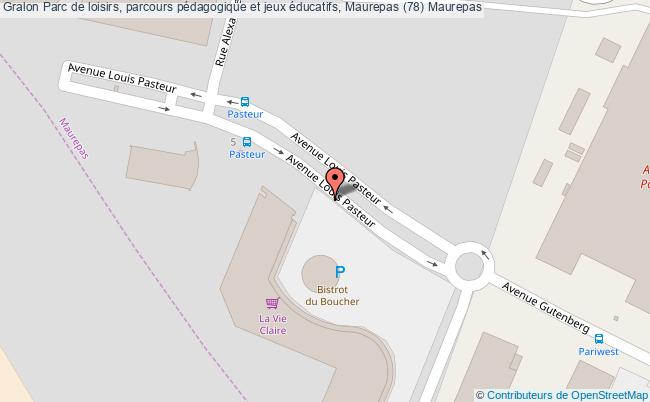 plan Parc De Loisirs, Parcours Pédagogique Et Jeux éducatifs, Maurepas (78) Maurepas Maurepas
