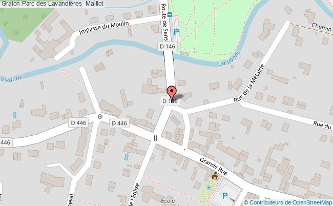 plan Parc Des Lavandières  Maillot Maillot