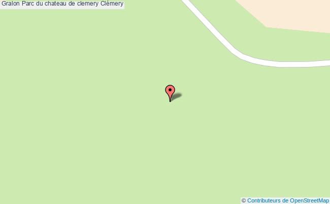 plan Parc Du Chateau De Clemery Clémery Clémery