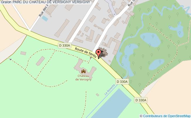 plan Parc Du Chateau De Versigny Versigny VERSIGNY