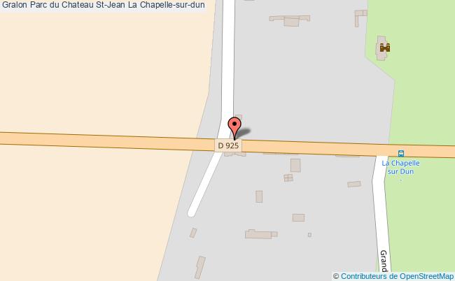plan Parc Du Chateau St-jean La Chapelle-sur-dun La Chapelle-sur-dun