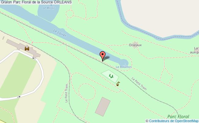 plan Parc Floral De La Source Orleans ORLEANS