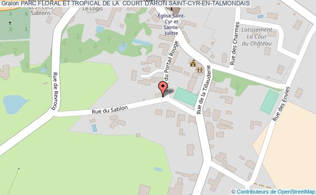 PARC FLORAL ET TROPICAL DE LA  COURT D'ARON