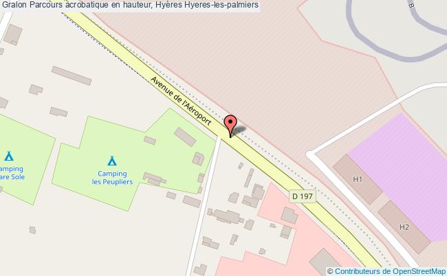 plan Parcours Acrobatique En Hauteur, Hyères Hyeres-les-palmiers Hyeres-les-palmiers