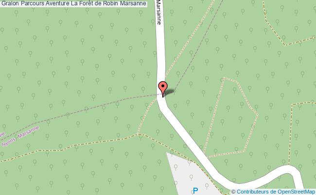 plan Parcours Aventure La Forêt De Robin Marsanne Marsanne