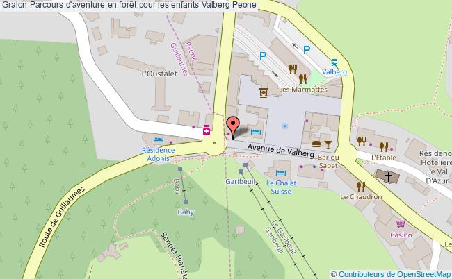 plan Parcours D'aventure En Forêt Pour Les Enfants Valberg Peone Valberg Peone