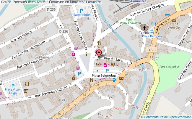 Parcours découverte " Lamastre en lumières"