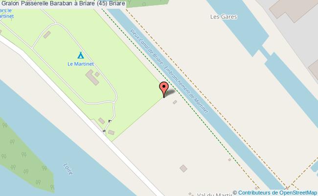 plan Passerelle Baraban à Briare (45) Briare Briare