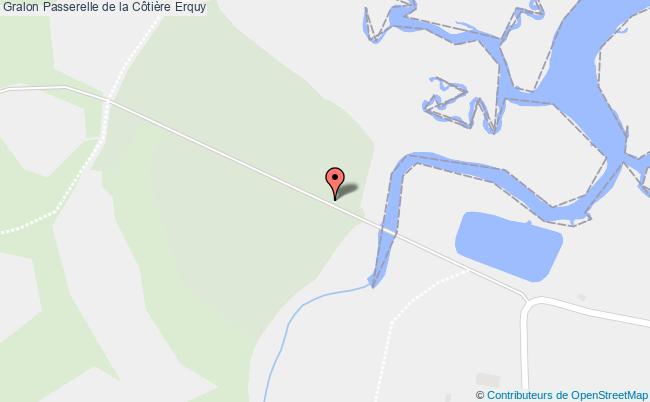 plan Passerelle De La Côtière Erquy Erquy