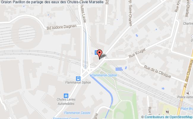 plan Pavillon De Partage Des Eaux Des Chutes-lavie Marseille Marseille