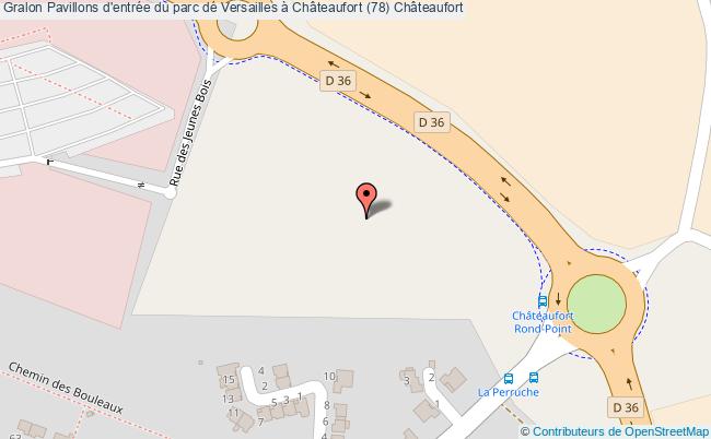 plan Pavillons D'entrée Du Parc De Versailles à Châteaufort (78) Châteaufort Châteaufort