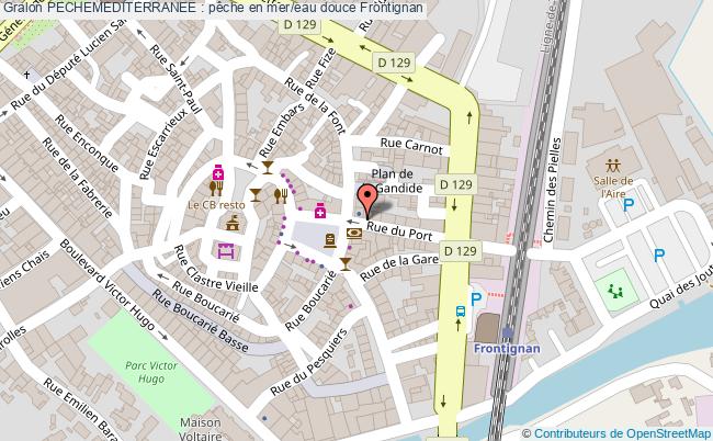 plan Pechemediterranee : Pêche En Mer/eau Douce Frontignan Frontignan