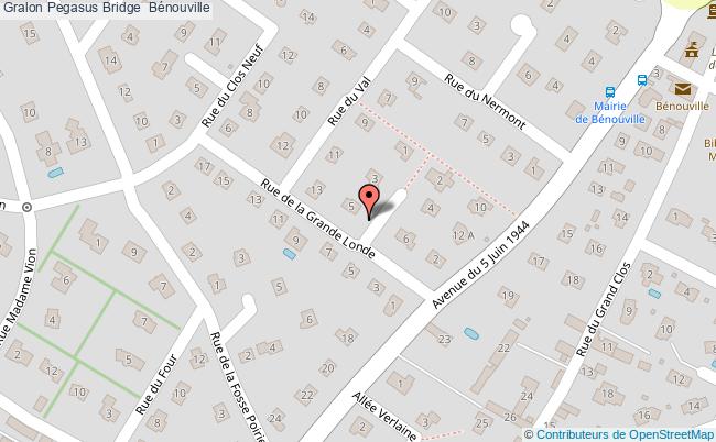 plan Pegasus Bridge  Bénouville Bénouville