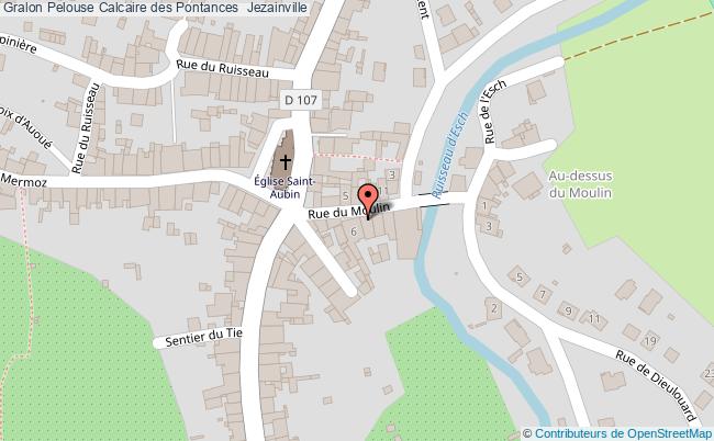 plan Pelouse Calcaire Des Pontances  Jezainville Jezainville