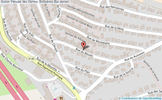 plan Pelouse Des Dames  Bouxières-aux-dames Bouxières-aux-dames