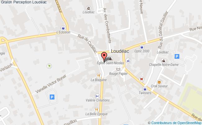 plan Perception Loudéac Loudéac