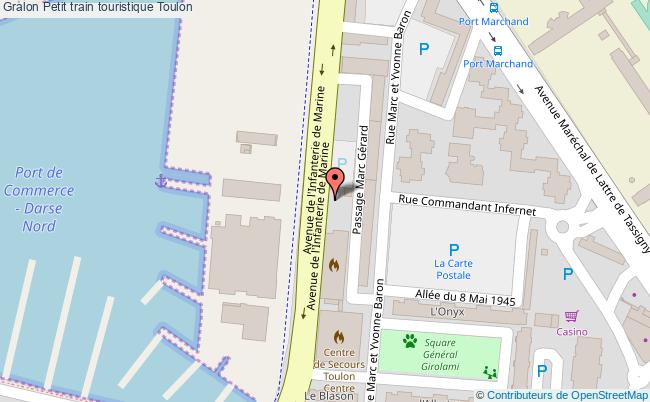 plan Petit Train Touristique Toulon Toulon