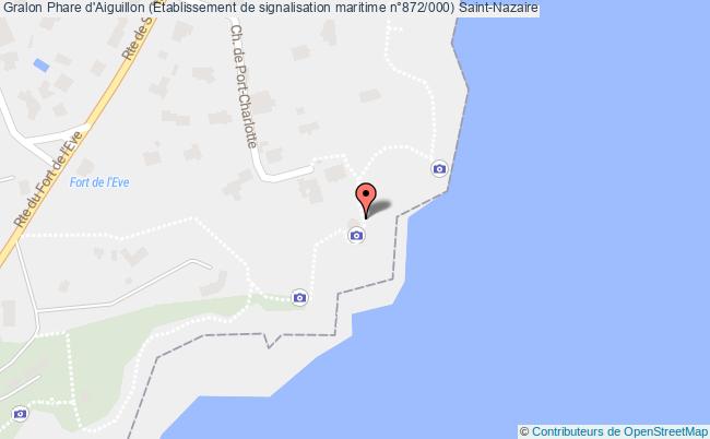 plan Phare D'aiguillon (etablissement De Signalisation Maritime N°872/000) Saint-nazaire Saint-Nazaire