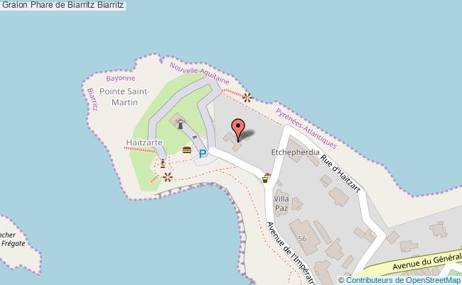 plan Phare De Biarritz Biarritz Biarritz