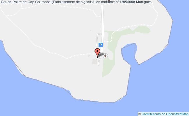 plan Phare De Cap Couronne (etablissement De Signalisation Maritime N°1385/000) Martigues Martigues