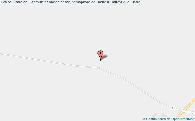 plan Phare De Gatteville Et Ancien Phare, Sémaphore De Barfleur Gatteville-le-phare Gatteville-le-Phare