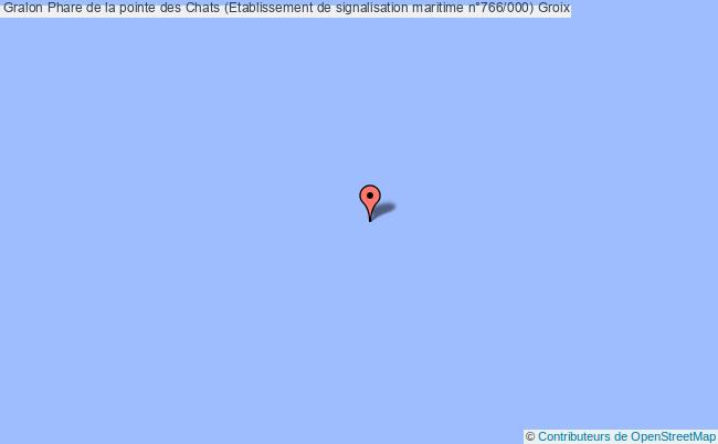 plan Phare De La Pointe Des Chats (etablissement De Signalisation Maritime N°766/000) Groix Groix