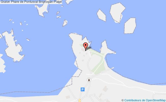 plan Phare De Pontusval Brignogan-plage Brignogan-Plage