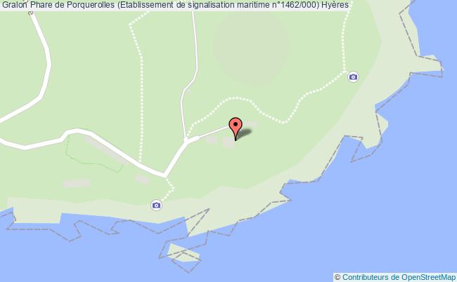 plan Phare De Porquerolles (etablissement De Signalisation Maritime N°1462/000) Hyères Hyères