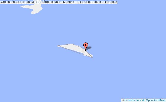 plan Phare Des Héaux-de-bréhat, Situé En Manche, Au Large De Pleubian Pleubian Pleubian
