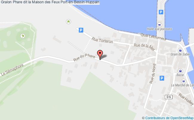 plan Phare Dit La Maison Des Feux Port-en-bessin-huppain Port-en-Bessin-Huppain