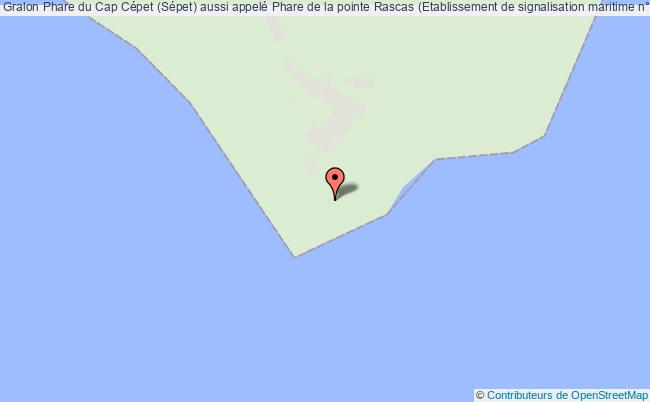 plan Phare Du Cap Cépet (sépet) Aussi Appelé Phare De La Pointe Rascas (etablissement De Signalisation Maritime N°1434/000) Saint-mandrier-sur-mer Saint-Mandrier-sur-Mer