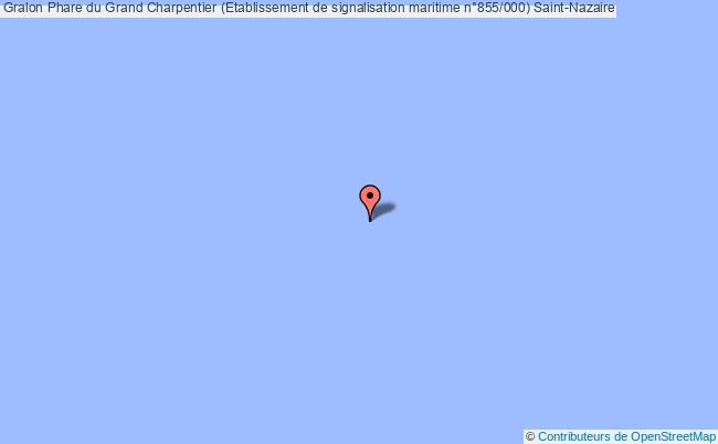 plan Phare Du Grand Charpentier (etablissement De Signalisation Maritime N°855/000) Saint-nazaire Saint-Nazaire