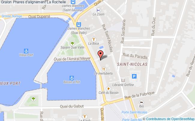 plan Phares D'alignement La Rochelle La Rochelle