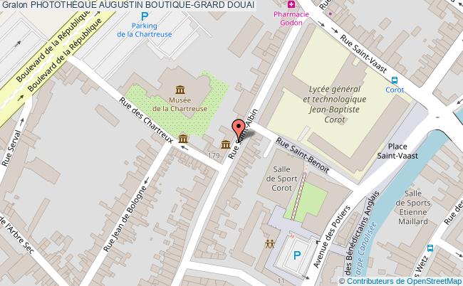 plan PhotothÈque Augustin Boutique-grard Douai DOUAI