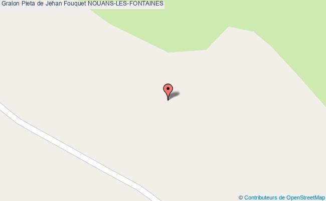 plan Pieta De Jehan Fouquet Nouans-les-fontaines NOUANS-LES-FONTAINES