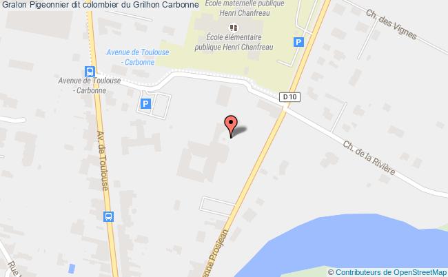 plan Pigeonnier Dit Colombier Du Grilhon Carbonne Carbonne