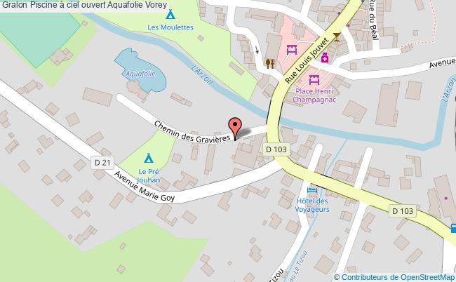 plan Piscine à Ciel Ouvert Aquafolie Vorey Vorey