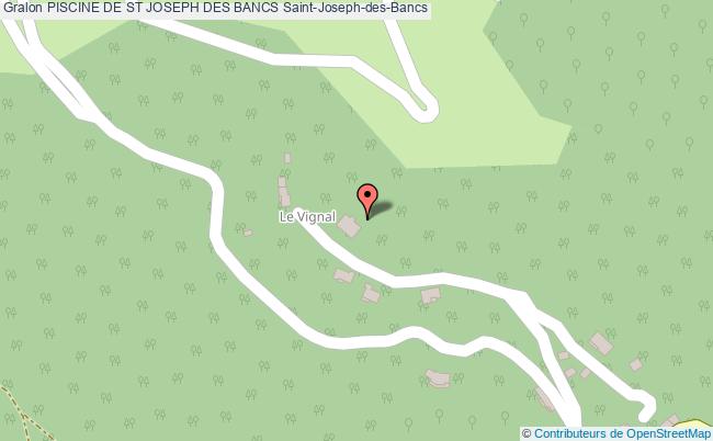 plan Piscine De St Joseph Des Bancs Saint-joseph-des-bancs Saint-Joseph-des-Bancs