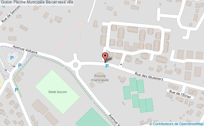 plan Piscine Municipale Biscarrosse Ville Biscarrosse ville