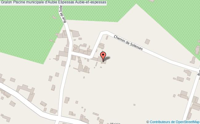 plan Piscine Municipale D'aubie Espessas Aubie-et-espessas Aubie-et-espessas