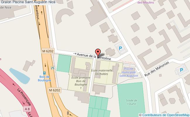 plan Piscine Saint Augustin Nice Nice