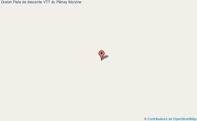 Piste de descente VTT du Pléney