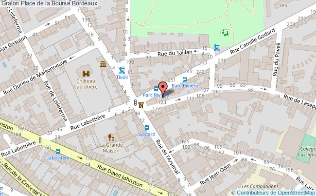 plan Place De La Bourse Bordeaux Bordeaux