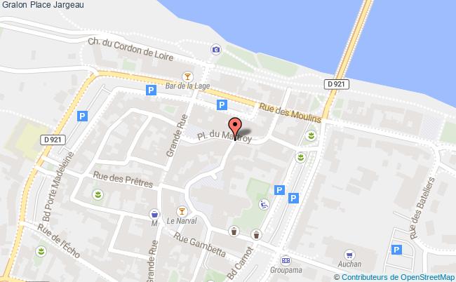 plan Place Jargeau Jargeau