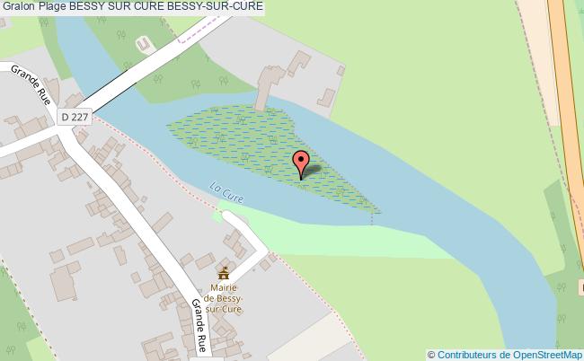 Plage Bessy sur cure BessysurCure qualité baignade Plage Bessy sur