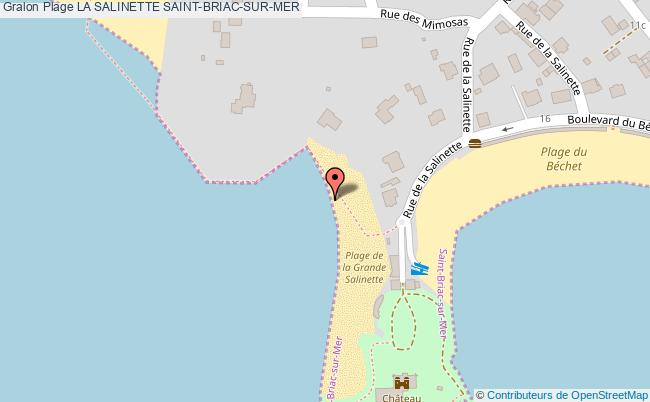 plan La Salinette Saint-briac-sur-mer