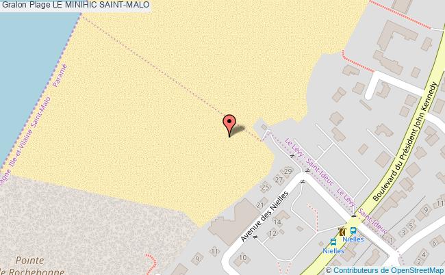 Plage Le Minihic Saint Malo Qualité Baignade Plage Le